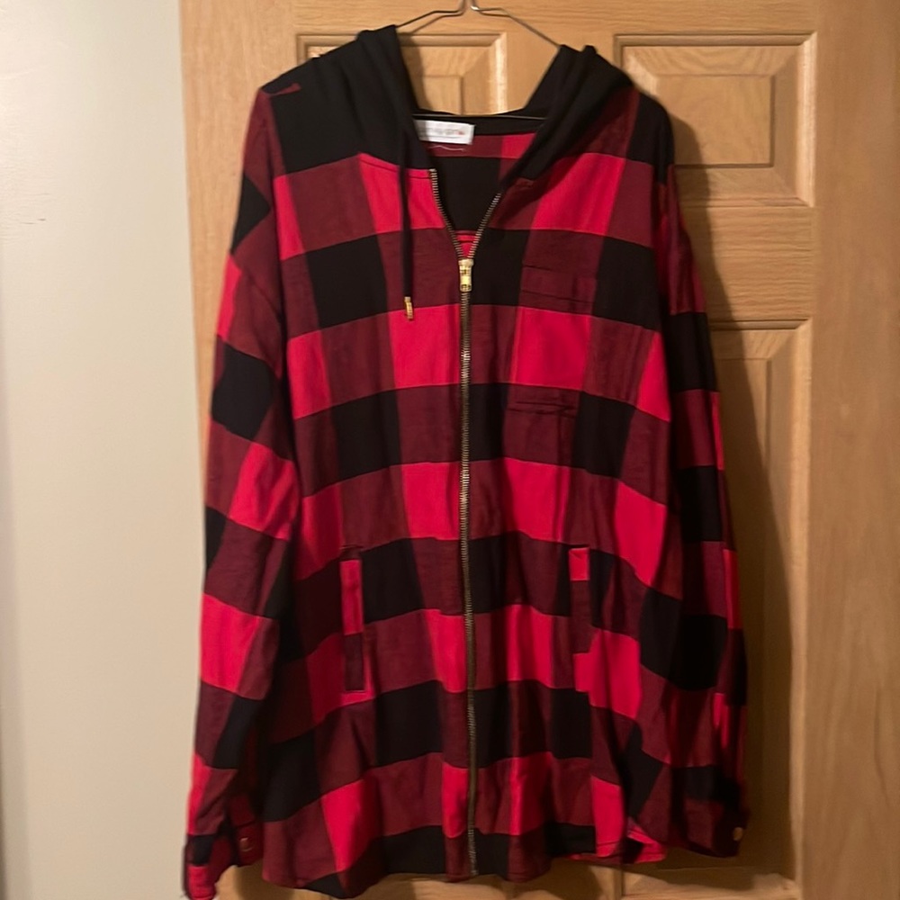 Zip front shirt